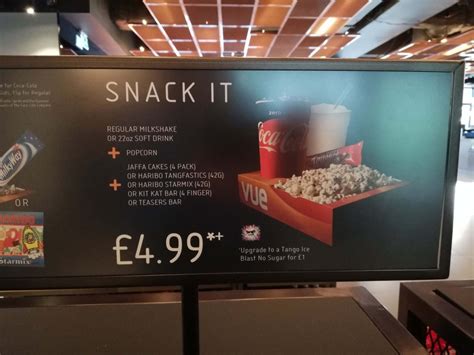 How to get free popcorn at Vue Cinema?