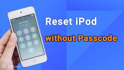 How to get into an old iPod if you forgot the password without losing data?