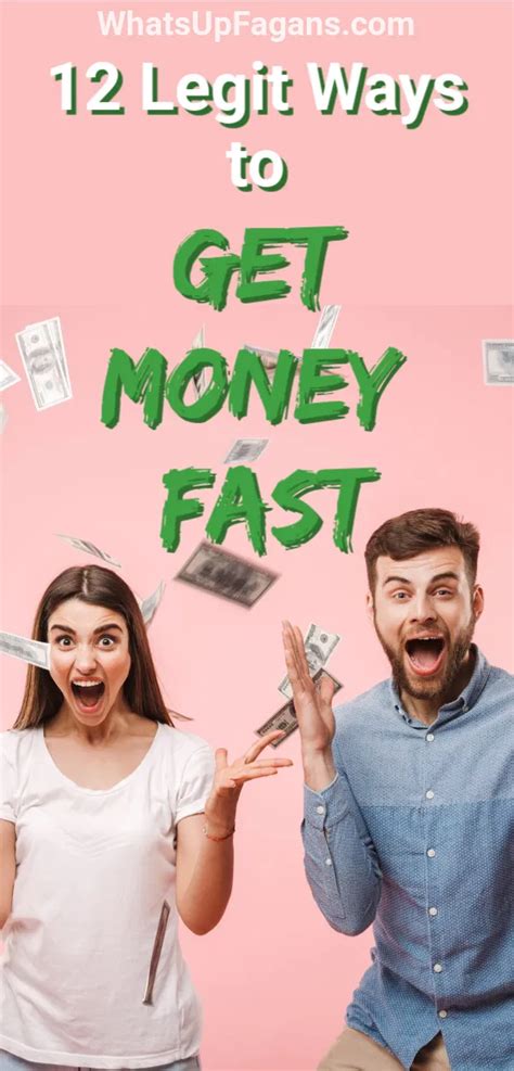 How to get money fast?