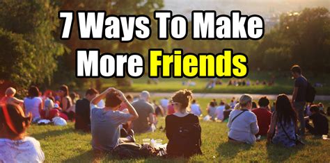 How to get more friends?