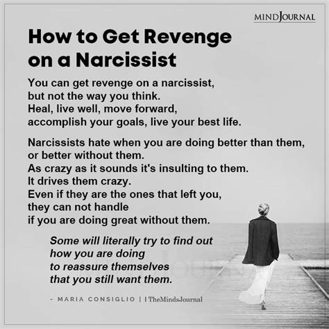 How to get revenge on narcissist?