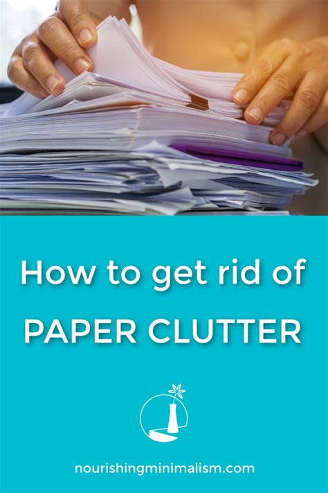 How to get rid of paper?