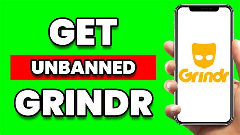 How to get unbanned on Grindr?