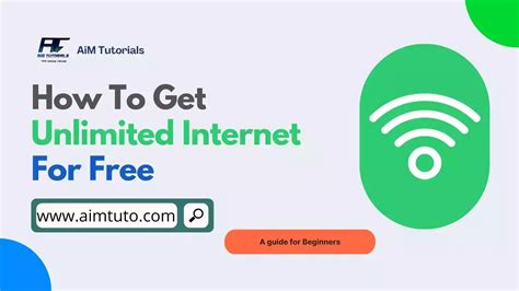 How to get unlimited internet?
