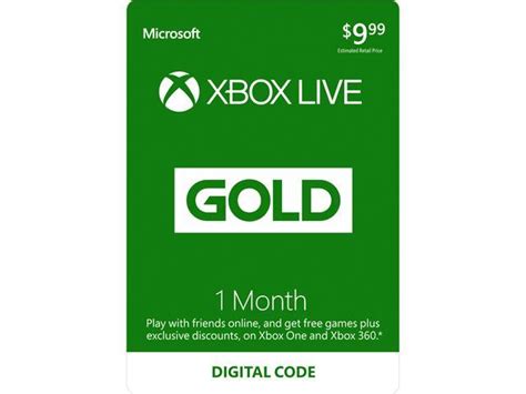 How to gift 1 month of Xbox Live?