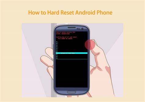 How to hard reset Android?
