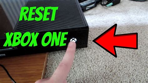 How to hard reset Xbox One?