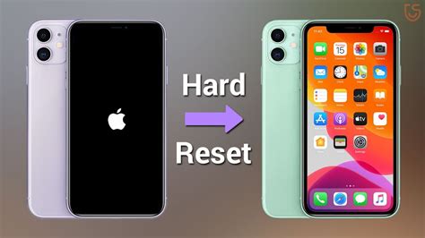 How to hard reset iPhone 11?