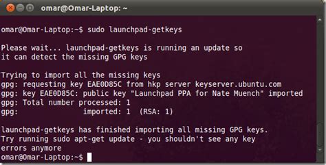 How to import gpg key in Ubuntu?