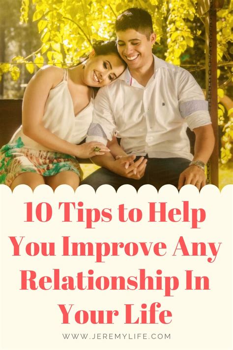 How to improve a relationship?