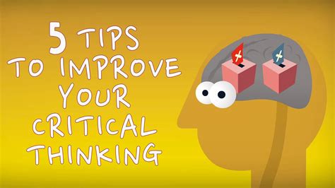How to improve critical thinking?
