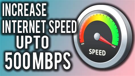 How to increase internet speed?