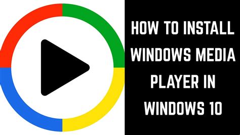 How to install Media Player on Windows 10?