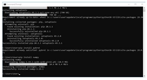 How to install Python packages in CMD?