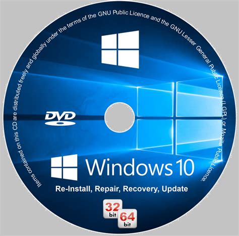 How to install Windows 10 from DVD disk?