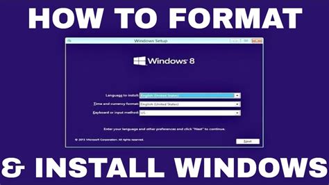 How to install Windows 8 from CD?