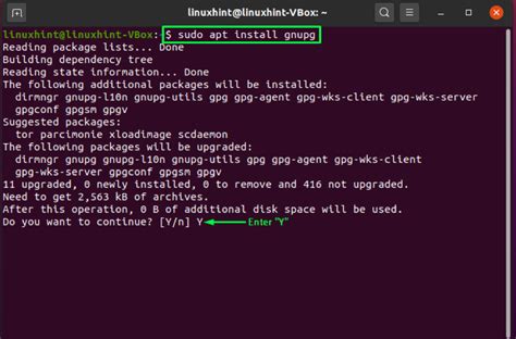 How to install gpg on Ubuntu?