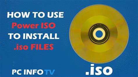 How to install isos?