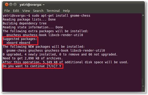 How to install packages using sudo?