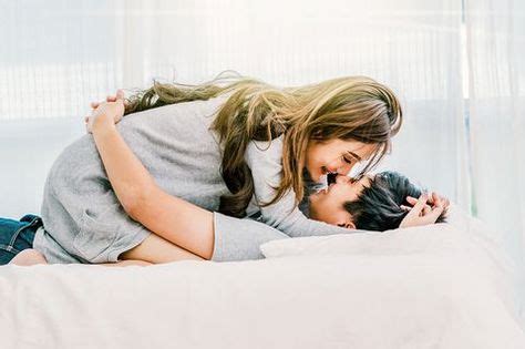 How to kiss him while cuddling?