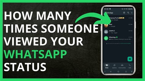 How to know how many times someone viewed my WhatsApp status?