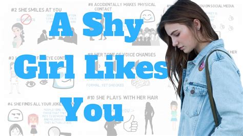How to know if a shy girl likes you body language?