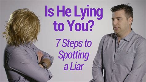 How to know if he lies?