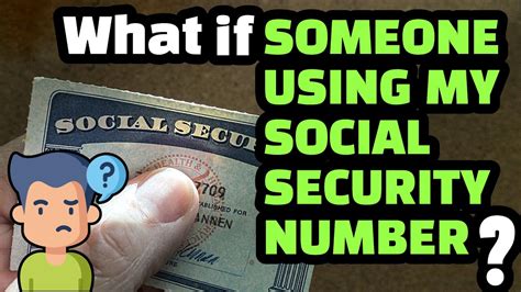 How to know if someone is using your Social Security number?