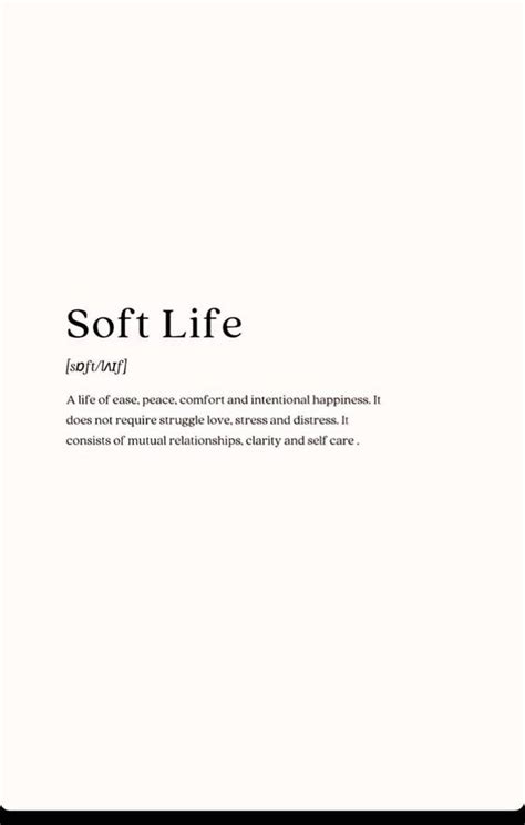 How to live a soft girl life?