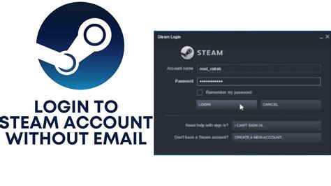 How to login Steam without password?