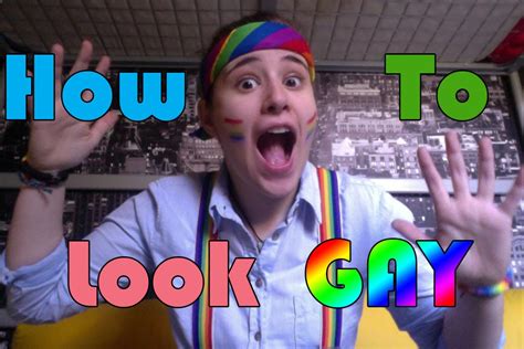 How to look more gay?