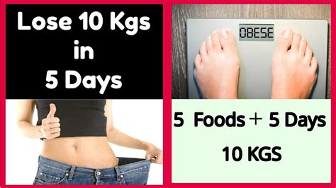 How to lose 10 kg in 10 days?