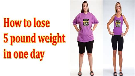 How to lose 2kg in 1 day without exercise?