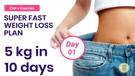 How to lose 5kg in 2 weeks?