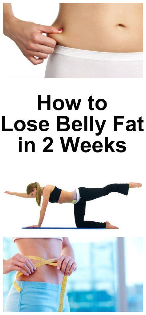 How to lose belly fat in 2 weeks?