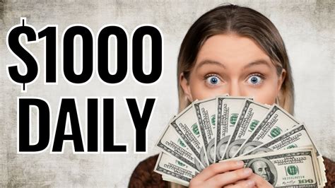 How to make $1,000 daily?