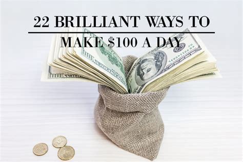 How to make $100 a day?