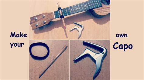 How to make A capo for ukulele?