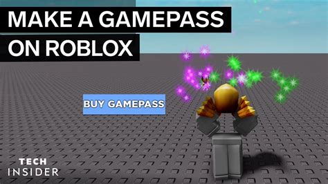 How to make Game Pass roblox 2024?