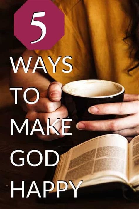 How to make God happy?