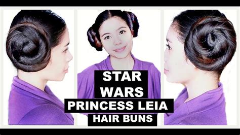How to make Princess Leia hair buns?