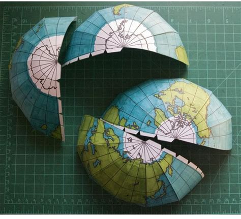 How to make a 3d hemisphere out of paper?