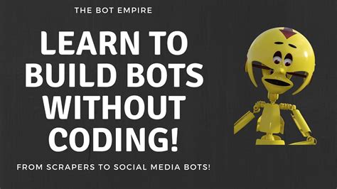 How to make a bot without coding?