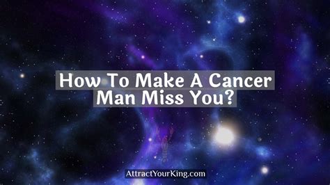 How to make a cancer miss me?