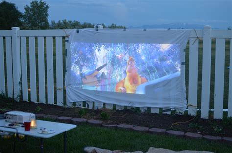 How to make a cheap projector screen?