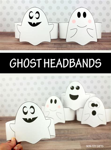 How to make a ghost headband?