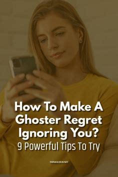 How to make a ghoster miss you?