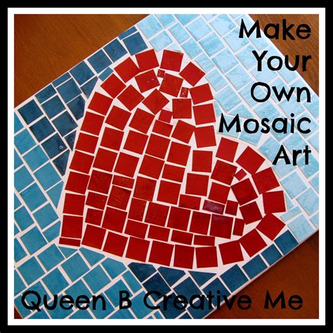 How to make a mosaic art?