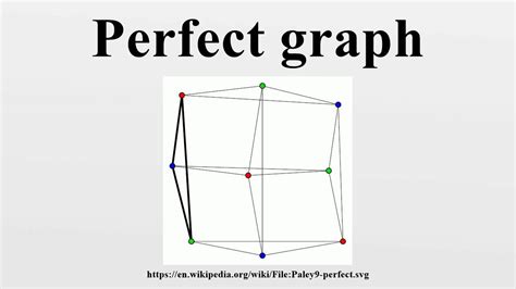 How to make a perfect graph?