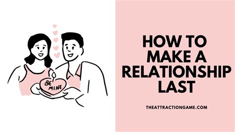 How to make a relationship last?